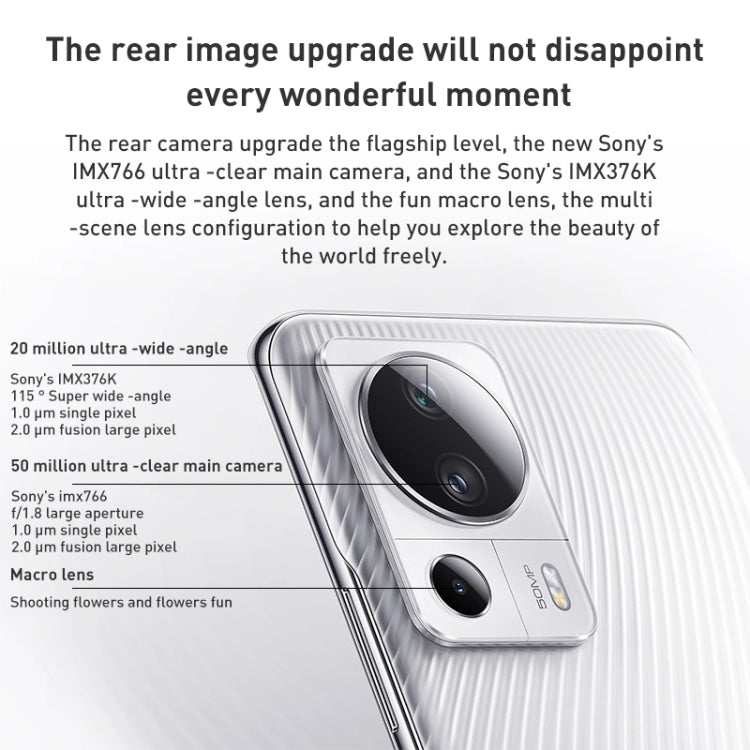 Tripla fotocamera posteriore + doppia fotocamera frontale, identificazione delle impronte digitali sullo schermo, batteria da 4500 mAh, MIUI 13 da 6,55 pollici / Android 12 Snapdragon 7 Octa Core 4nm fino a 2,4 GHz, Rete: 5G, NFC, 8GB+256GB