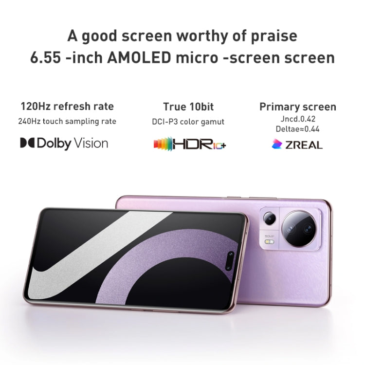 Tripla fotocamera posteriore + doppia fotocamera frontale, identificazione delle impronte digitali sullo schermo, batteria da 4500 mAh, MIUI 13 da 6,55 pollici / Android 12 Snapdragon 7 Octa Core 4nm fino a 2,4 GHz, Rete: 5G, NFC, 8GB+256GB