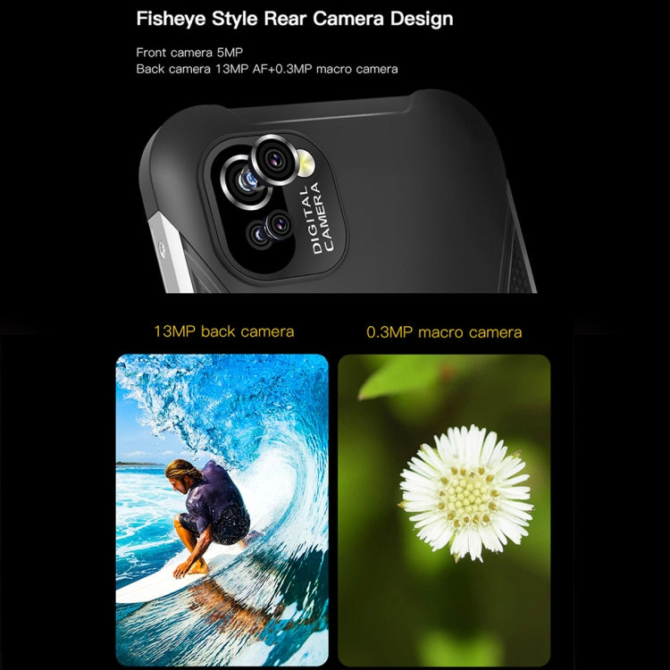 Doppia fotocamera posteriore, IP68 impermeabile antipolvere antiurto, Android 12.0 MTK6761 Quad Core da 5,71 pollici fino a 2,0 GHz, Rete: 4G, NFC, OTG, versione globale