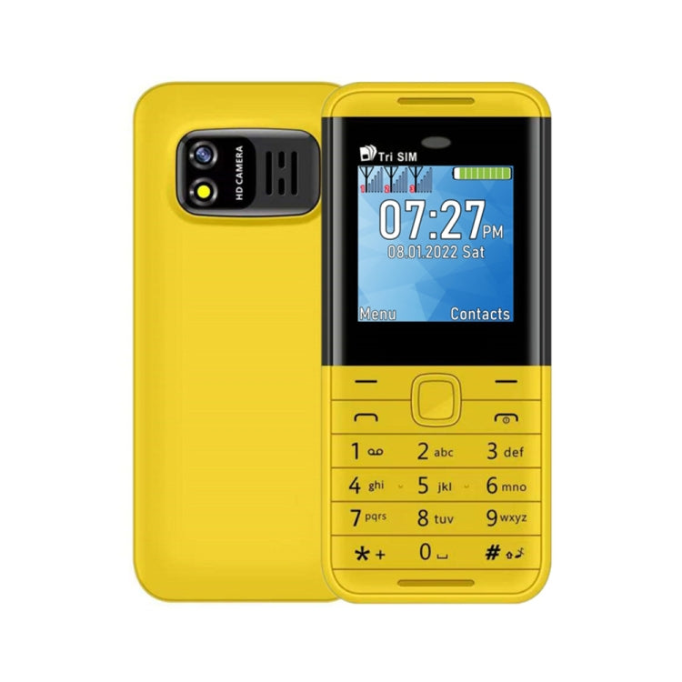 1,33 pollici, MTK6261D, 21 tasti, supporto Bluetooth, FM, suono magico, registrazione automatica delle chiamate, GSM, tripla SIM, English Key
