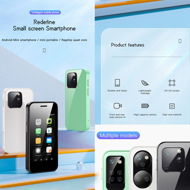 Quad Core MTK6580 da 2,5 pollici fino a 1,3 GHz, Bluetooth, WiFi, FM, Rete: 3G, doppia SIM, XS13