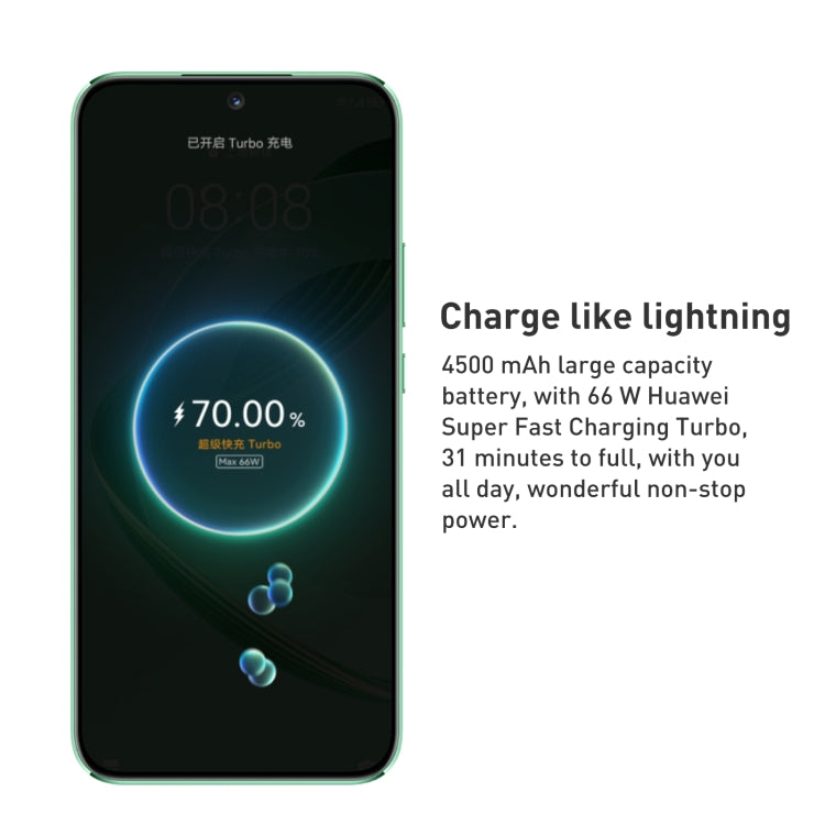 Doppia fotocamera posteriore, identificazione dell'impronta digitale dello schermo, 6,7 pollici HarmonyOS Qualcomm Snapdragon 778G 4G Octa Core fino a 2,4 GHz, rete: 4G, OTG, NFC, non supporta Google Play, nova 11 256GB