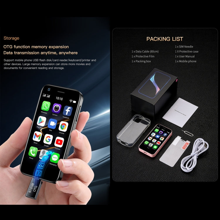 Riconoscimento facciale, Android 10.0 MTK6750 Octa Core da 3,0 pollici, Bluetooth, WiFi, FM, OTG, Rete: 4G, Doppia SIM, Supporto Google Play, 4GB+32GB