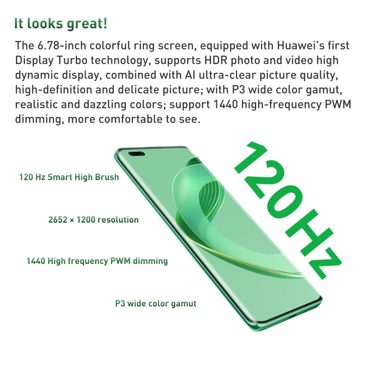 Doppia fotocamera posteriore + doppia fotocamera frontale, identificazione dell'impronta digitale dello schermo, 6,78 pollici HarmonyOS Qualcomm Snapdragon 778G 4G Octa Core fino a 2,4 GHz, rete: 4G, OTG, NFC, non supporta Google Play, nova 11 Pro 256G...
