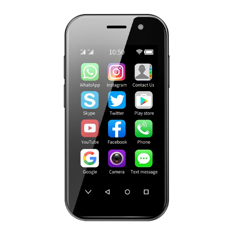 Riconoscimento facciale, Android 9.0 MTK6739CW da 3,0 pollici Quad Core fino a 1,28 GHz, OTG, Rete: 4G, Dual SIM, Supporto Google Play, 3GB+64GB