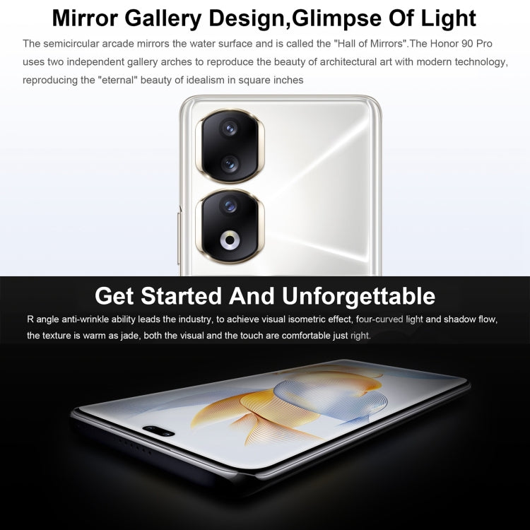 Tripla fotocamera posteriore + doppia fotocamera frontale, identificazione dell'impronta digitale dello schermo, Magic UI 7.1 da 6,78 pollici Android 13 Qualcomm Snapdragon 8+ Gen 1 Octa Core fino a 3,0 GHz, rete: 5G, OTG, NFC, non supporta Google Play...