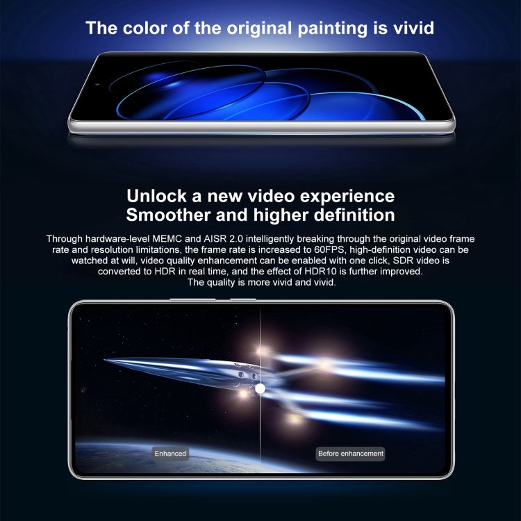 Tripla fotocamera posteriore, Face ID / Identificazione dell'impronta digitale dello schermo, Magic UI 7.0 da 6,67 pollici Qualcomm Snapdragon 8+ Gen1 Octa Core fino a 3,0 GHz, Rete: 5G, OTG, NFC, Non supporta Google Play, 12GB+512GB