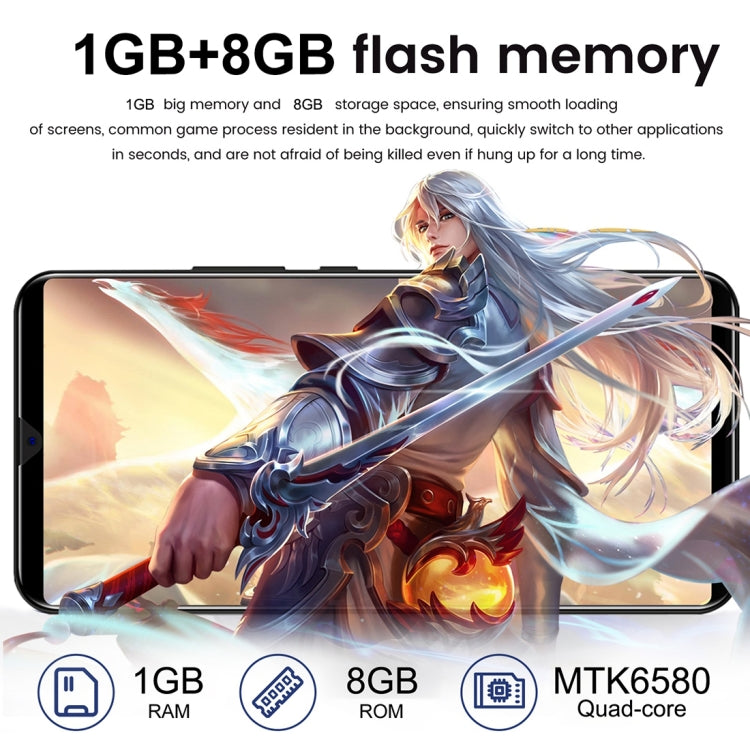 Identificazione facciale, Android 5.1 MTK6580 Quad Core, Rete: 3G, P45 Pro+
