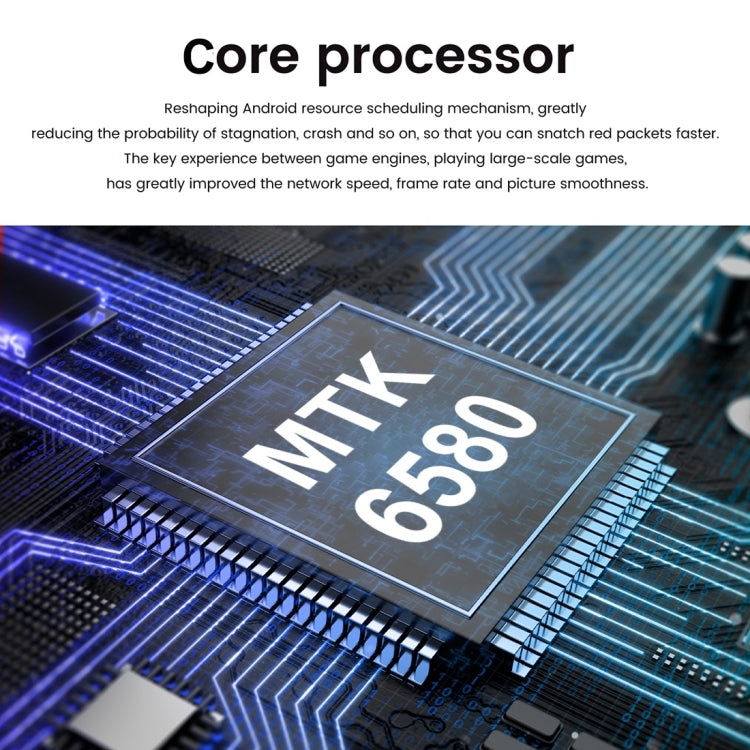Identificazione facciale, Android 5.1 MTK6580 Quad Core, Rete: 3G, P45 Pro+