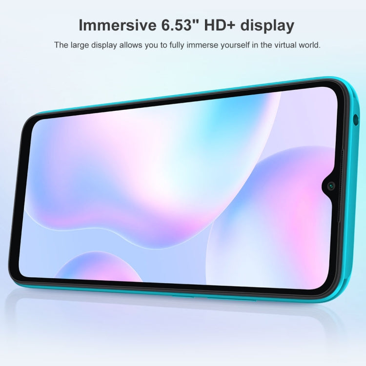 Batteria da 5000 mAh, Identificazione facciale, MIUI 12 MTK Helio G25 Octa Core da 6,53 pollici fino a 2,0 GHz, Rete: 4G, Doppia SIM, Supporto Google Play, 4GB+64GB