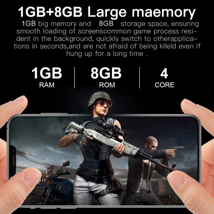 Identificazione facciale, Android 6.0 Spreadtrum 7731 Quad Core, Rete: 3G, 1GB+16GB, 6.3 inch