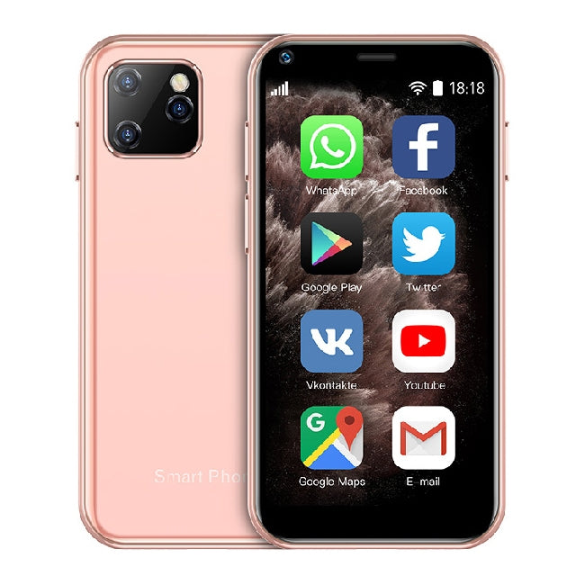 Quad Core MTK6580 da 2,5 pollici fino a 1,3 GHz, Bluetooth, WiFi, FM, Rete: 3G, doppia SIM