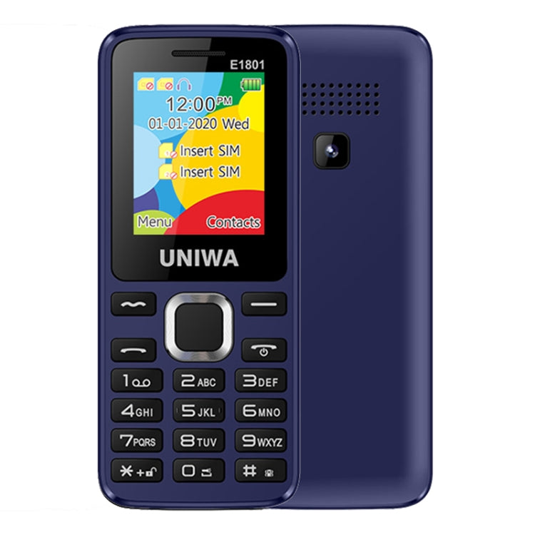 Batteria da 1,77 pollici, 800 mAh, 21 tasti, supporto Bluetooth, FM, MP3, MP4, GSM, doppia SIM
