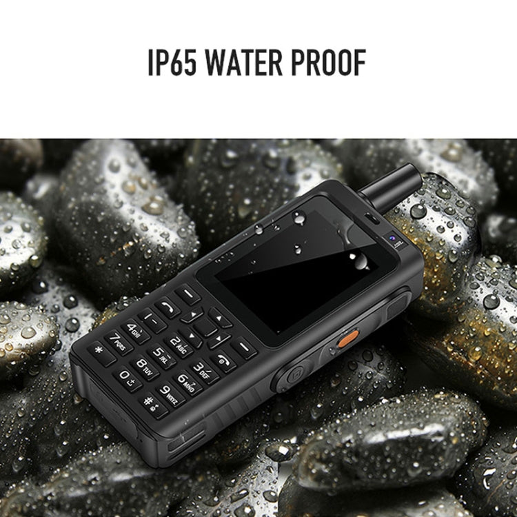IP65 impermeabile antipolvere antiurto, batteria da 4000 mAh, Android 6.0 MTK6737 Quad Core da 2,4 pollici, rete: 4G, PTT, F40
