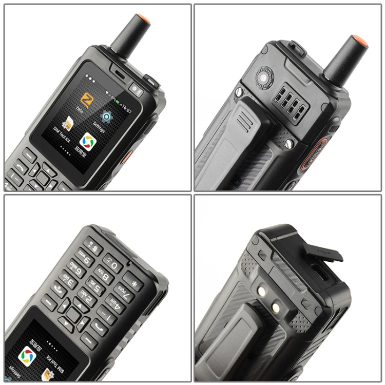 IP65 impermeabile antipolvere antiurto, batteria da 4000 mAh, Android 6.0 MTK6737 Quad Core da 2,4 pollici, rete: 4G, PTT, F40