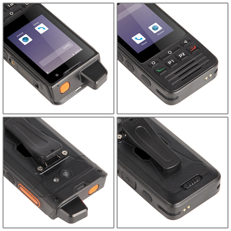 IP68 Impermeabile Antipolvere Antiurto, Batteria 5300mAh, Android 9.0 MTK6739 Quad Core da 2,8 pollici fino a 1,3 GHz, Rete: 4G, SOS, OTG, NFC, F60
