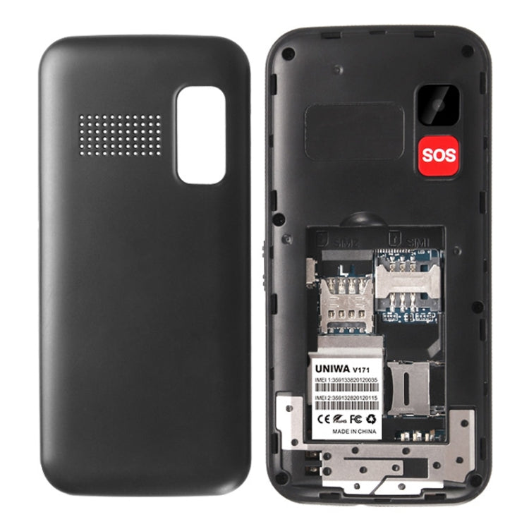 Batteria da 1,77 pollici, 1000 mAh, 21 tasti, supporto Bluetooth, FM, MP3, MP4, GSM, doppia SIM, con base di aggancio