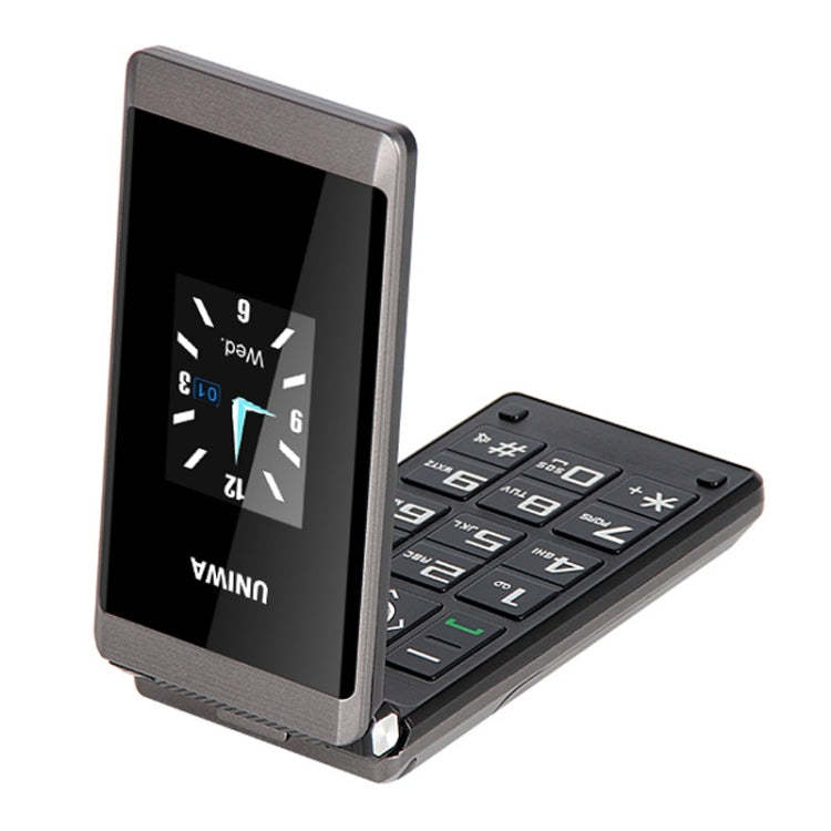 2,8 pollici + 1,77 pollici, MT6261D, supporto Bluetooth, FM, SOS, GSM, doppia SIM