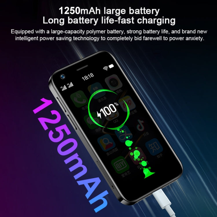 Riconoscimento facciale, Android 9.0 MTK6737M Quad Core da 3,0 pollici fino a 1,1 GHz, Bluetooth, WiFi, FM, Rete: 4G, Doppia SIM, 2GB+16GB