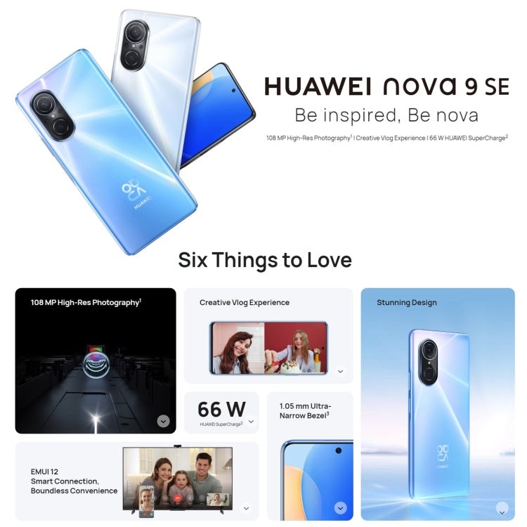 Quad fotocamere posteriori, identificazione delle impronte digitali laterali, HarmonyOS 2.0.1 Qualcomm Snapdragon 680 Octa Core da 6,78 pollici fino a 2,4 GHz, Rete: 4G, OTG, Non supporta Google Play, 8GB+128GB