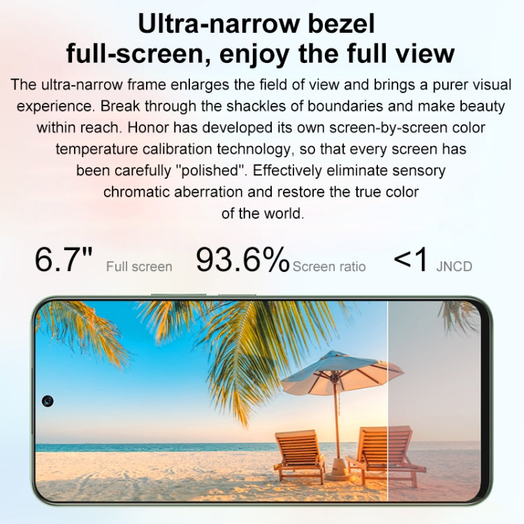 Doppia fotocamera posteriore, identificazione delle impronte digitali laterale, batteria da 4000 mAh, Magic UI 6.1 da 6,7 pollici / Android 12 Dimensity 700 Octa Core fino a 2,2 GHz, Rete: 5G, OTG, Non supporta Google Play, 8GB+256GB