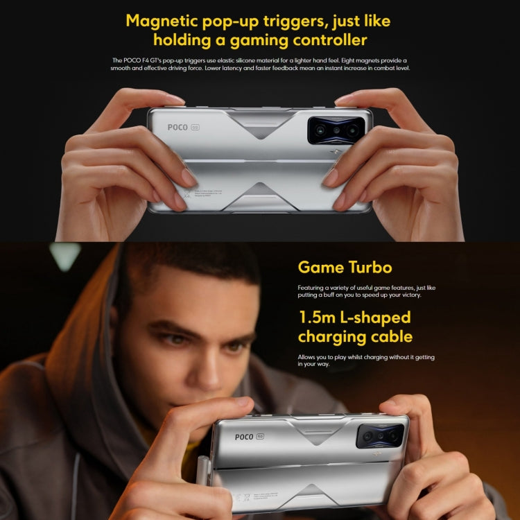 Tripla fotocamera posteriore, Identificazione delle impronte digitali frontali e laterali, MIUI 13 da 6,67 pollici / Android 12 Snapdragon 8 Gen 1 Octa Core fino a 3,0 GHz, Rete: 5G, NFC, Doppia SIM, 12GB+256GB