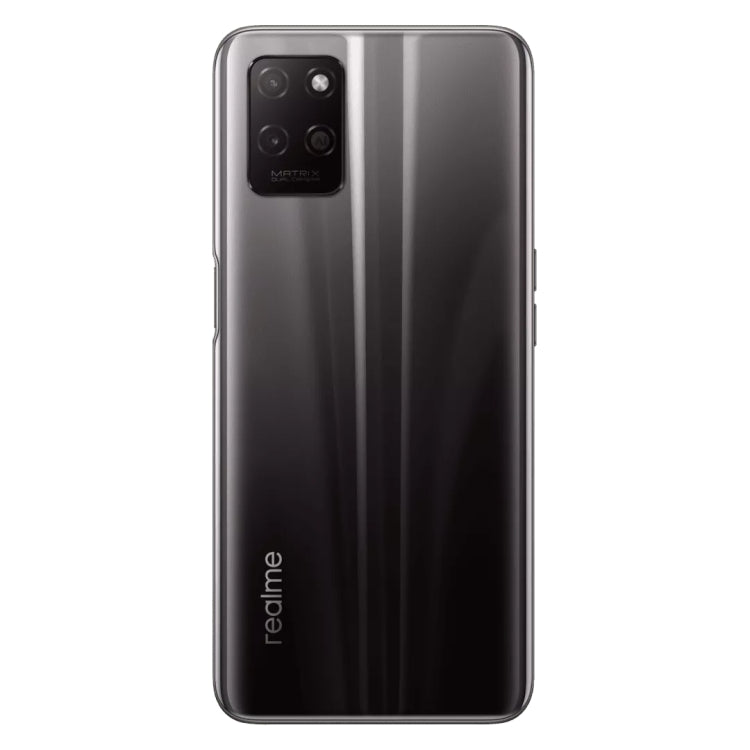 Doppia fotocamera posteriore, identificazione delle impronte digitali laterale, batteria da 5000 mAh, Realme UI 2.0 da 6,5 pollici / Android 11 MediaTek Dimensity 810 Octa Core fino a 2,4 GHz, Rete: 5G, Supporto Google Play, 4GB+128GB