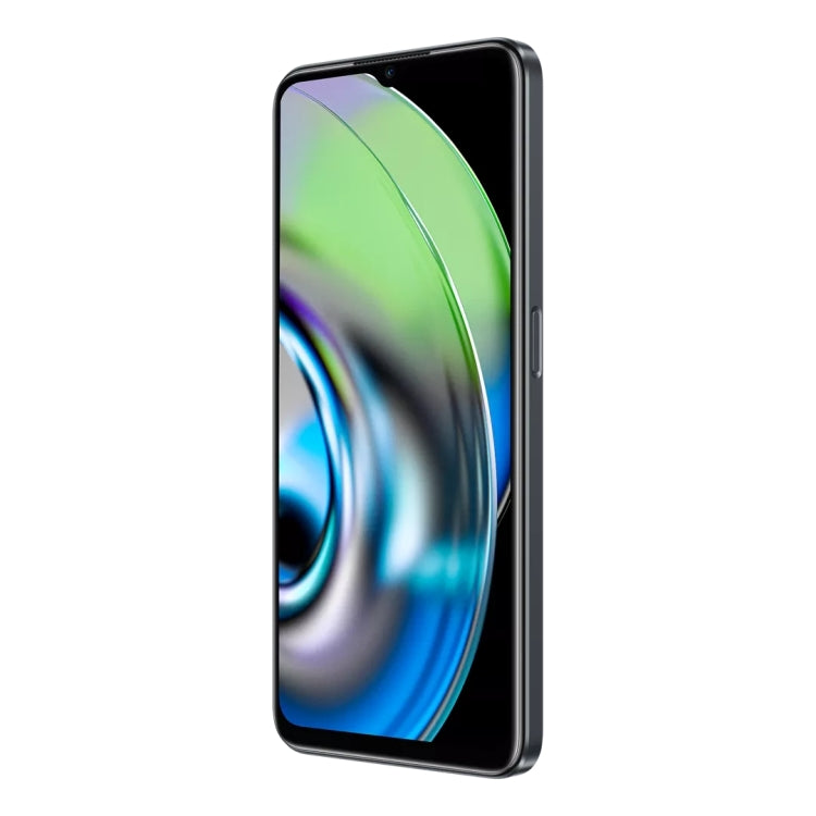 Doppia fotocamera posteriore, identificazione delle impronte digitali laterale, batteria da 5000 mAh, Realme UI 3.0 da 6,58 pollici / Android 12 MediaTek Dimensity 810 Octa Core fino a 2,4 GHz, Rete: 5G, Supporto Google Play, 8GB+256GB