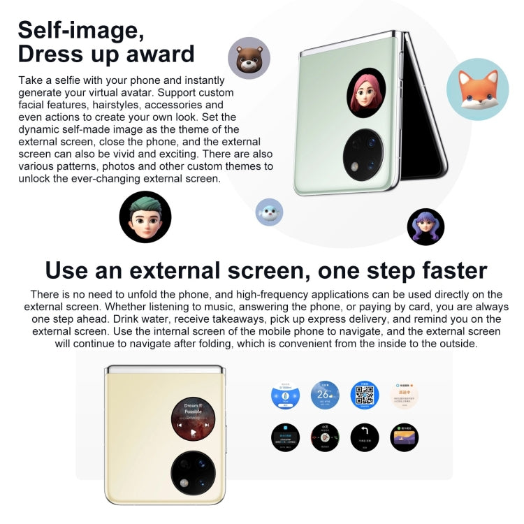 Doppia fotocamera posteriore, identificazione delle impronte digitali laterale, HarmonyOS 3.0 Snapdragon 778G Octa Core da 6,9 pollici + 1,04 pollici, rete: 4G, OTG, NFC, non supporta Google Play, 256GB Blue, 256GB Mint Green, 256GB Obsidian Black