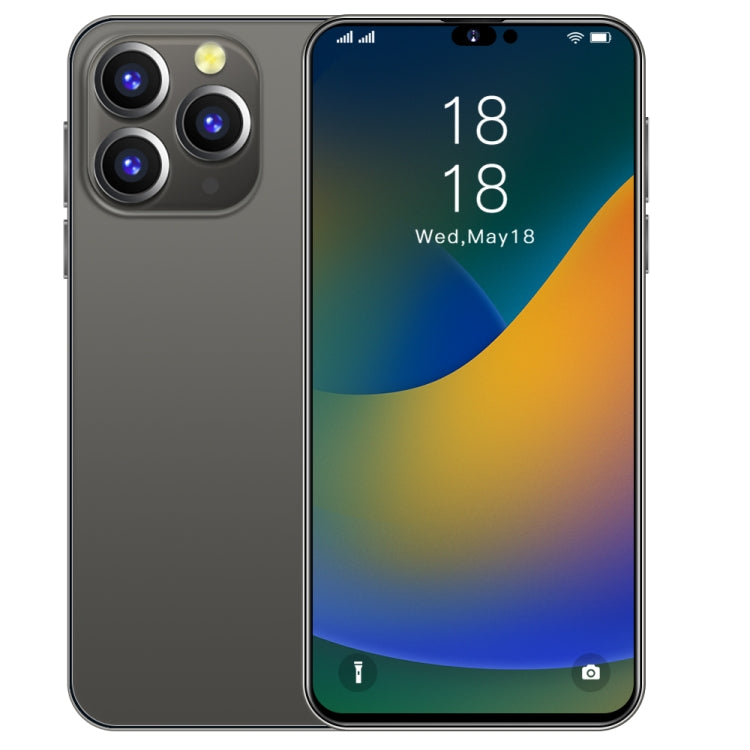 Identificazione facciale, Android 10 MTK6737 Quad Core, Rete: 4G, con scheda TF da 64 GB, i14 Pro Max N86 4GB+32GB