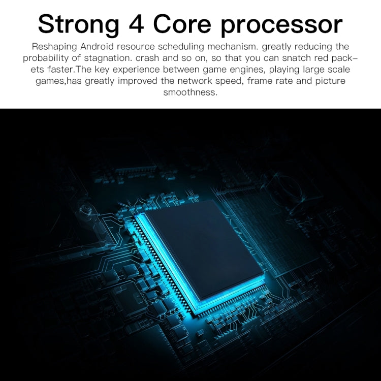 Identificazione facciale, Android 6.0 Spreadtrum 7731G Quad Core, Rete: 3G, Doppia SIM, con scheda TF da 64 GB, 2GB+8GB