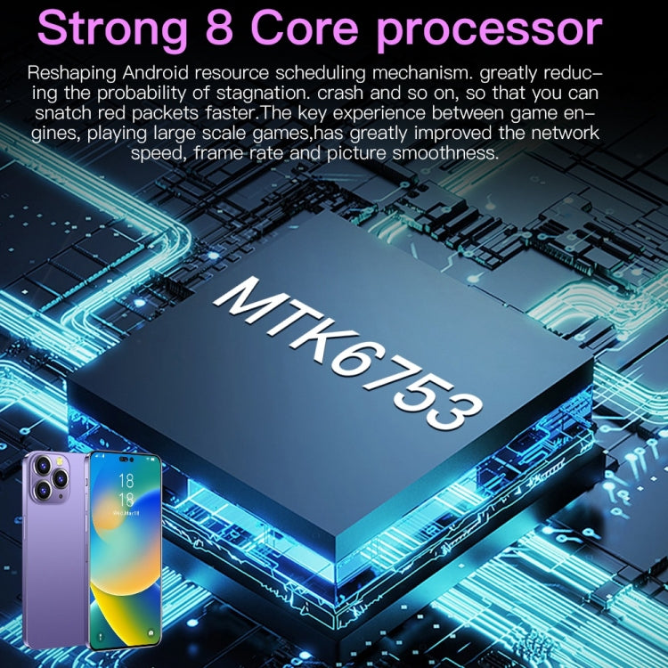 Identificazione facciale, Android 8.1 MTK6753 Octa Core, Rete: 4G, 3GB+32GB,Dynamic Island Screen