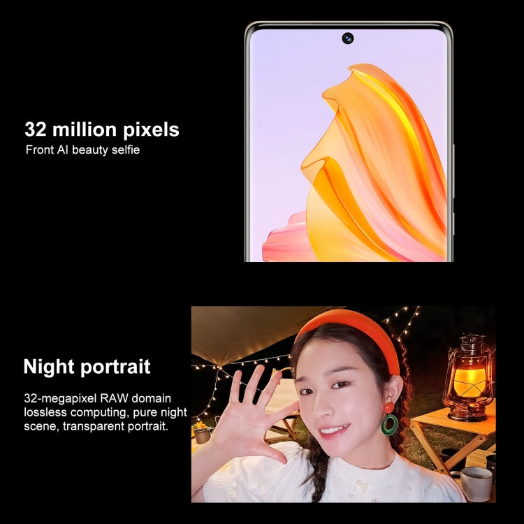 Tripla fotocamera posteriore, identificazione delle impronte digitali sullo schermo, Magic OS 7.0 da 6,67 pollici Android 12 Dimensity 900 MT6877 Octa Core fino a 2,4 GHz, Rete: 5G, OTG, Non supporta Google Play, 12GB+256GB