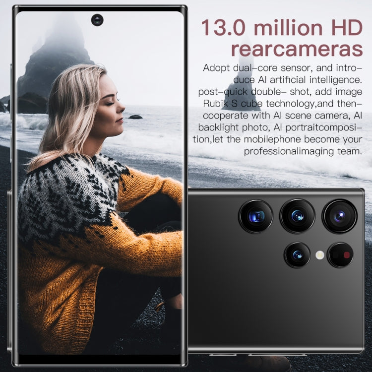 Identificazione facciale, Android 8.1 MTK6753 Octa Core, Rete: 4G, S23Ultra 5G D12332 3GB+64GB