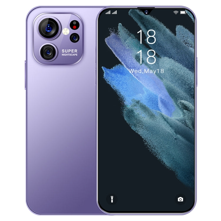 Identificazione facciale, Android 8.1 MTK6737 Octa Core, Rete: 4G, S23 Ultra E6 2GB+16GB
