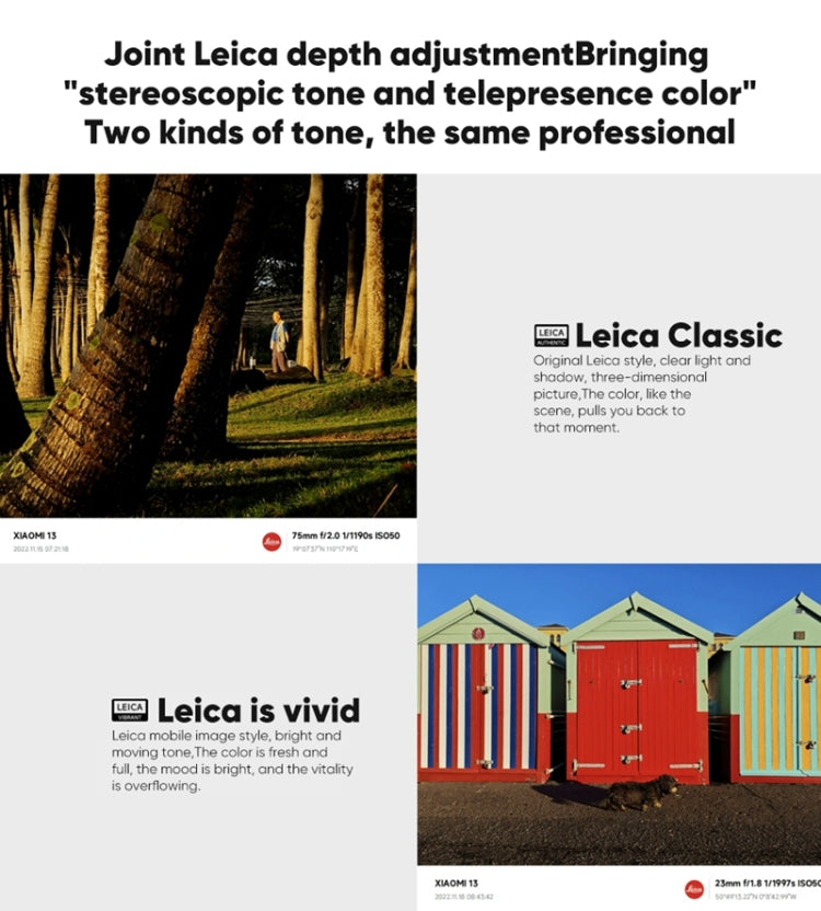Tripla fotocamera posteriore, Identificazione delle impronte digitali sullo schermo da 6,36 pollici MIUI 14 Qualcomm Snapdragon 8 Gen 2 Octa Core fino a 3,2 GHz, Rete: 5G, NFC, Funzione di ricarica wireless, Xiaomi 13 12GB+256GB