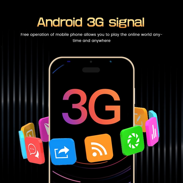 Identificazione facciale, Android 5.0 MTK6572 Dual Core, Rete: 3G