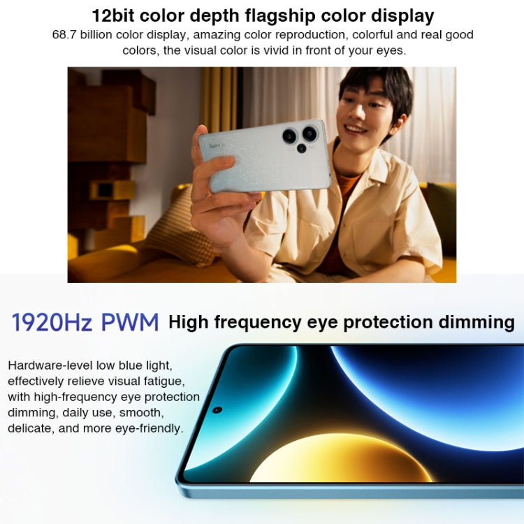 Tripla fotocamera posteriore, batteria da 5000 mAh, MIUI 14 Snapdragon 7+ Gen2 Octa Core da 6,67 pollici fino a 2,91 GHz, Rete: 5G, doppia SIM, NFC, controllo IR, 12GB+512GB