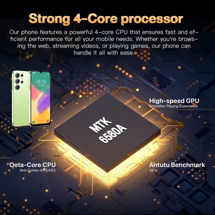Identificazione facciale, Android 8.1 MTK6580A Quad Core, Rete: 3G, OTG, S23Ultra5G / B51