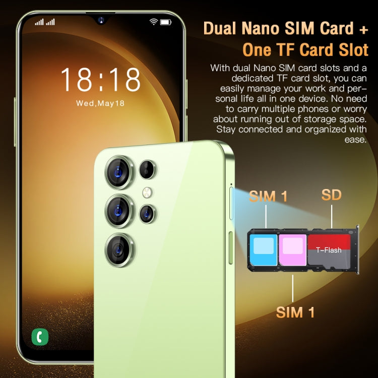 Identificazione facciale, Android 8.1 MTK6580A Quad Core, Rete: 3G, OTG, S23Ultra5G / B51