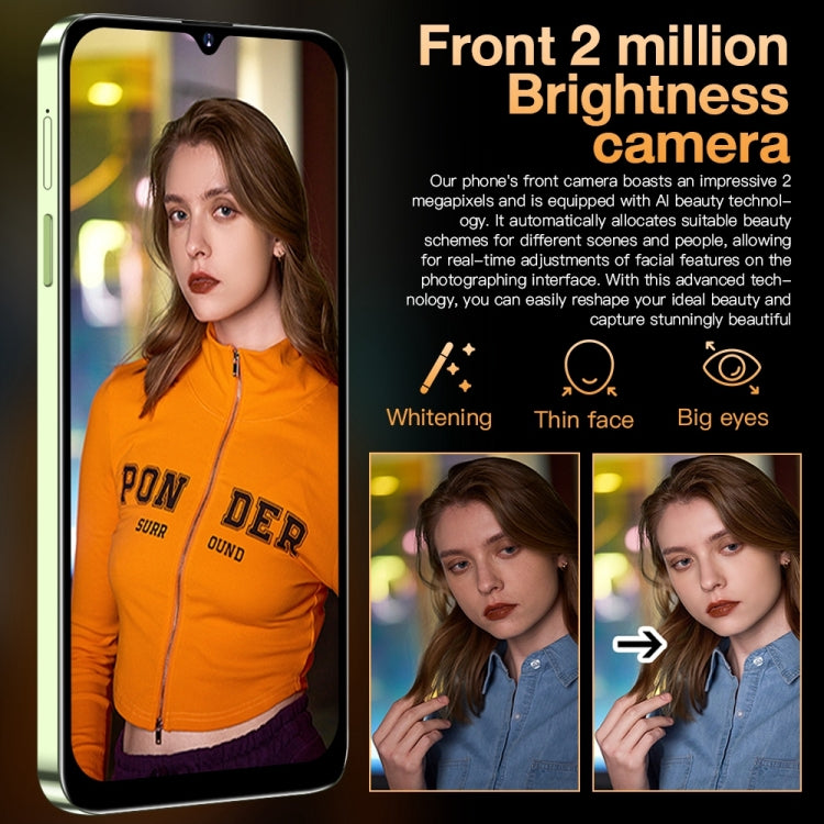 Identificazione facciale, Android 8.1 MTK6580A Quad Core, Rete: 3G, OTG, S23Ultra5G / B51