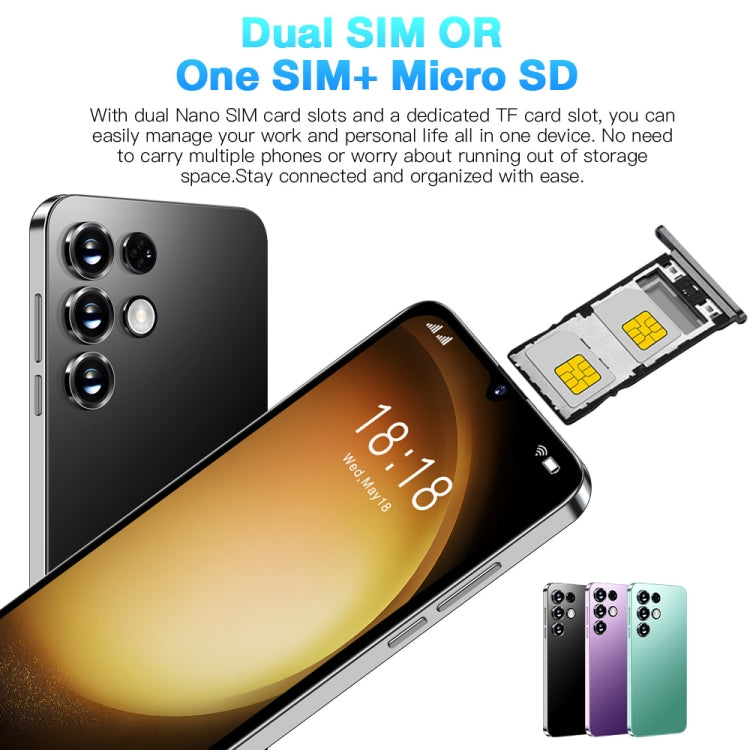 Identificazione facciale, Android 9.1 MTK6580A Quad Core, Rete: 3G, S23Ultra / D15