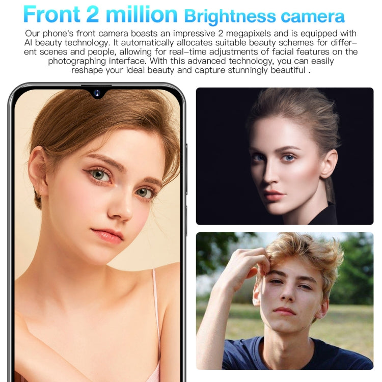 Identificazione facciale, Android 9.1 MTK6580A Quad Core, Rete: 3G, S23Ultra / D15