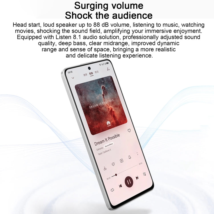 Doppia fotocamera posteriore, identificazione dell'impronta digitale laterale, batteria da 5000 mAh, HarmonyOS 3.0 da 6,8 pollici Qualcomm Snapdragon 680 Octa Core, rete: 4G, OTG, non supporta Google Play, 128GB