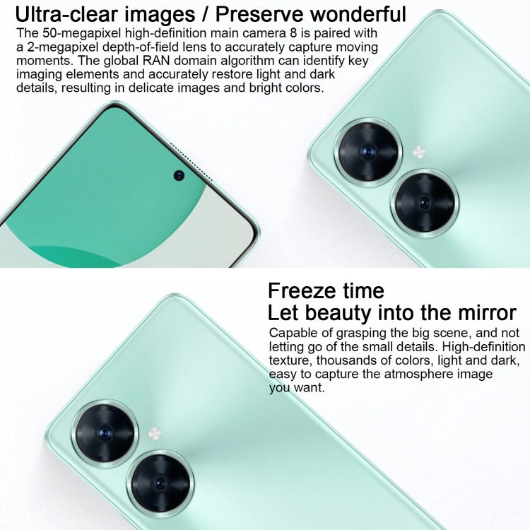Doppia fotocamera posteriore, identificazione dell'impronta digitale laterale, batteria da 5000 mAh, HarmonyOS 3.0 da 6,8 pollici Qualcomm Snapdragon 680 Octa Core, rete: 4G, OTG, non supporta Google Play, 128GB