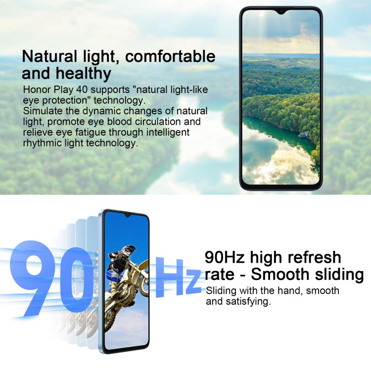Face ID e identificazione dell'impronta digitale laterale, 5200 mAh, MagicOS 7.1 da 6,56 pollici / Android 13 Qualcomm Snapdragon 480 Plus Octa Core fino a 2,2 GHz, Rete: 5G, Non supporta Google Play, 8GB+128GB