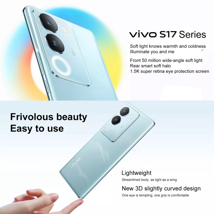 Doppia fotocamera posteriore, identificazione dell'impronta digitale sullo schermo, batteria da 4600 mAh, Android 13 da 6,78 pollici OriginOS 3 Snapdragon 778G+ Octa Core fino a 2,5 GHz, OTG, NFC, rete: 5G, 12GB+512GB