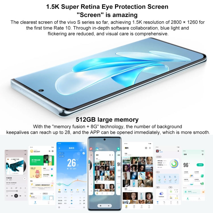 Doppia fotocamera posteriore, identificazione dell'impronta digitale sullo schermo, batteria da 4600 mAh, Android 13 da 6,78 pollici OriginOS 3 Snapdragon 778G+ Octa Core fino a 2,5 GHz, OTG, NFC, rete: 5G, 12GB+512GB