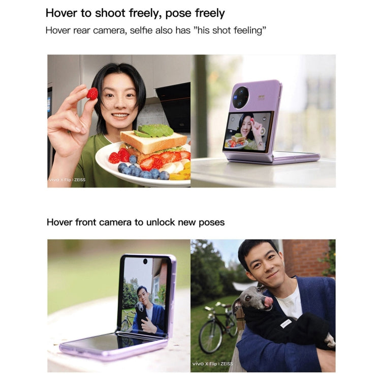 Doppia fotocamera posteriore, identificazione dell'impronta digitale laterale, batteria da 4400 mAh, 6,74 pollici + 3,0 pollici Android 13.0 OriginOS 3 Qualcomm Snapdragon 8+ Gen1 Octa Core fino a 3,0 GHz, NFC, OTG, rete: 5G, 12GB+512GB