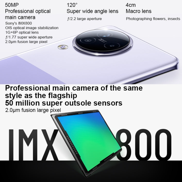 Tripla fotocamera posteriore + doppia fotocamera anteriore, identificazione dell'impronta digitale sullo schermo, batteria da 4500 mAh, MIUI 14 Dimensity da 6,55 pollici 8200-Ultra Octa Core 4nm fino a 3,1 GHz, rete: 5G, NFC, 16GB+1TB